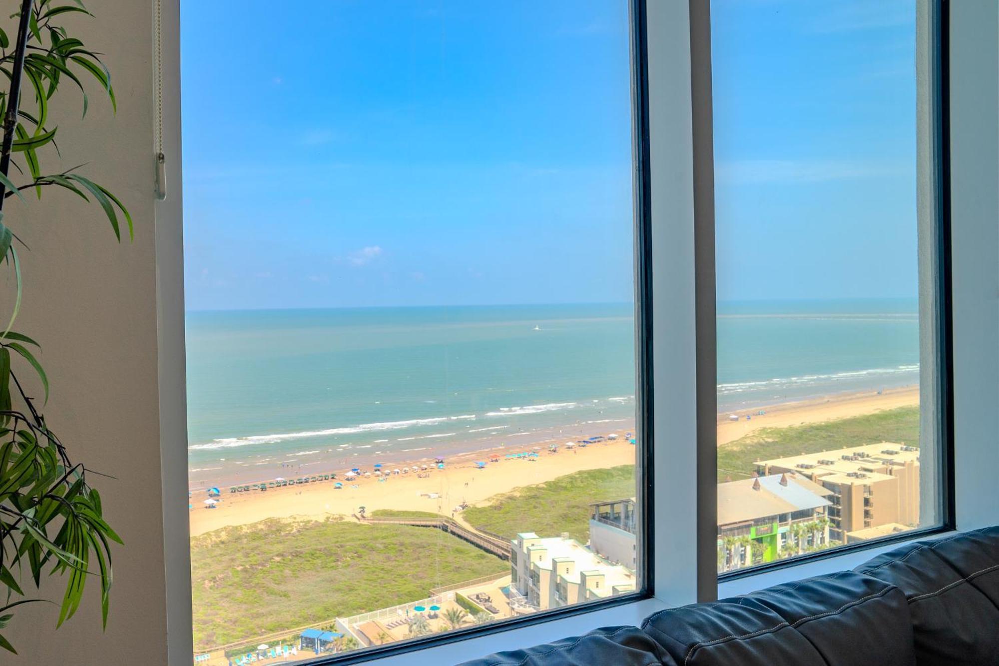 1901 Sapphire Beachfront 3 Bedroom Condo Саут Падре Алънд Екстериор снимка